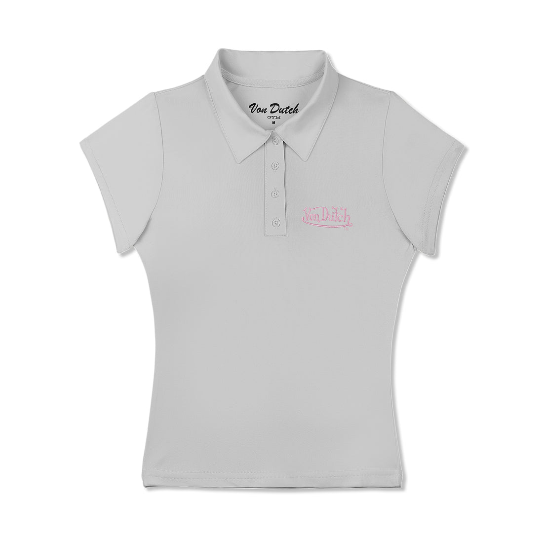 Women's Active Polo Shirt - Grey — image 1