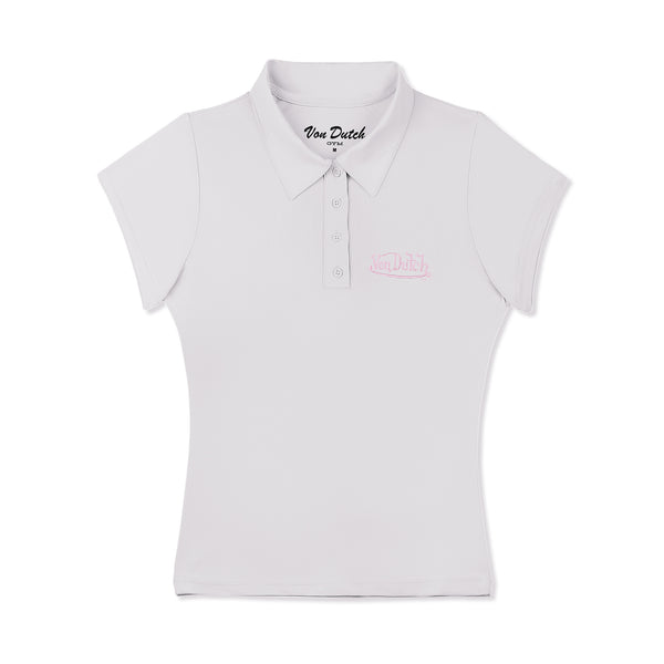 Women's Active Polo Shirt - Grey