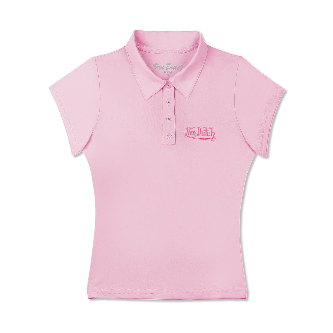 Women's Active Polo Shirt - Pink — image 1