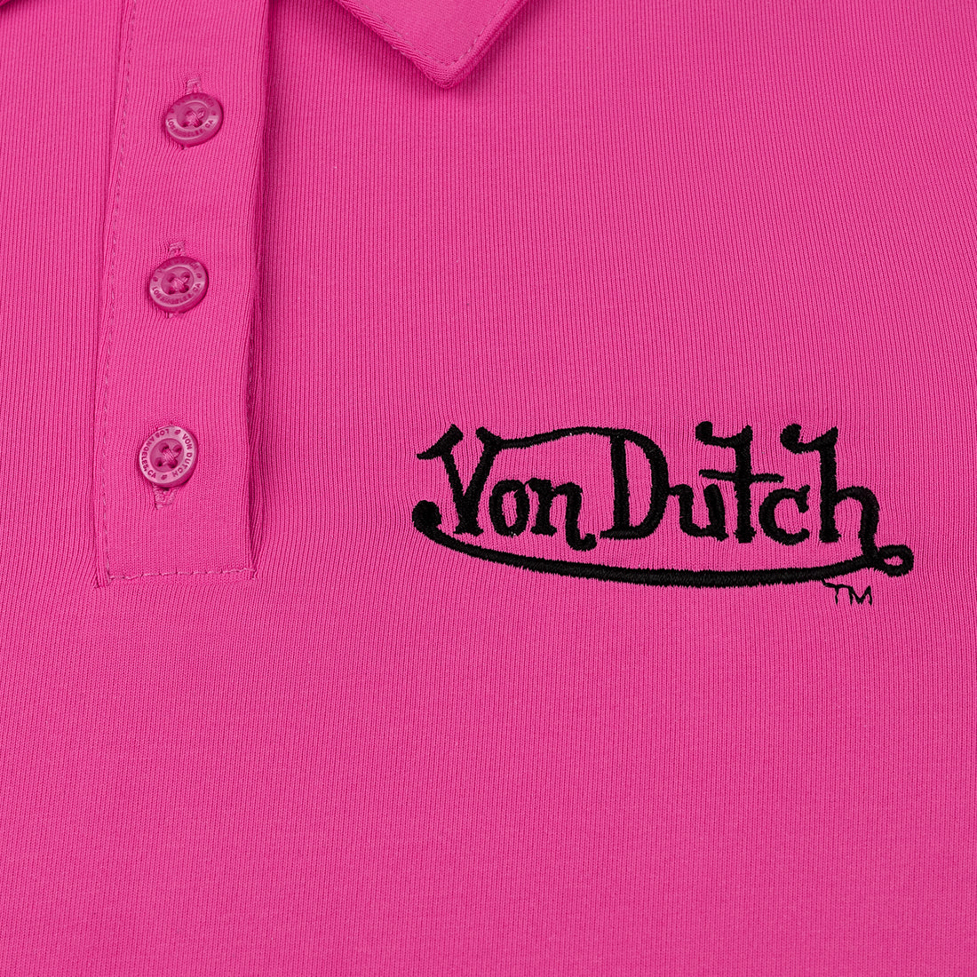 Women's Active Polo Shirt - Hot Pink — image 7