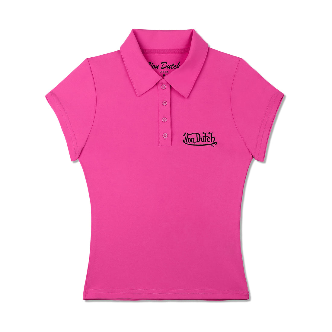 Women's Active Polo Shirt - Hot Pink — image 1