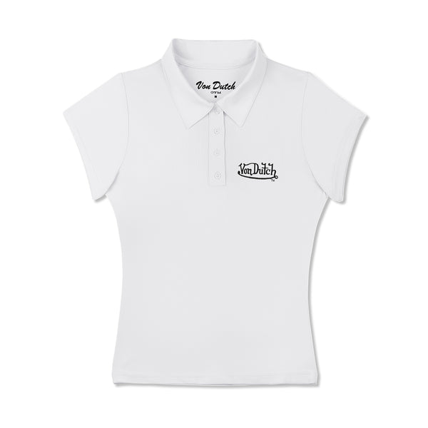 Women's Active Polo Shirt - White