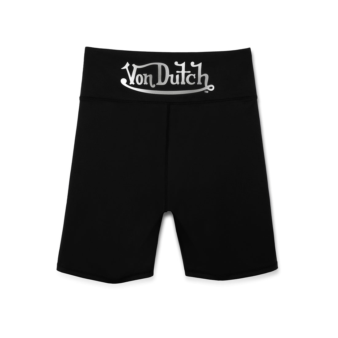 Women's Biker Short - Black w/ Metallic Script — image 5
