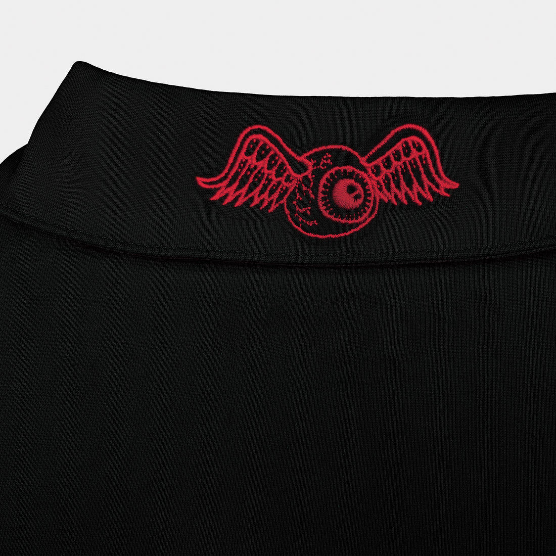 Women's Active Polo Shirt - Black w/ Red Script — image 3