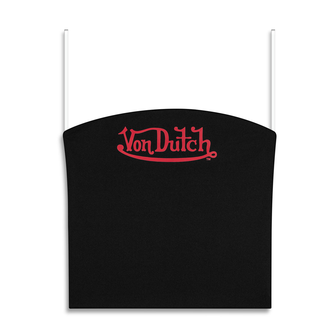 Women's Tube Top - Black w/ Red Script — image 8