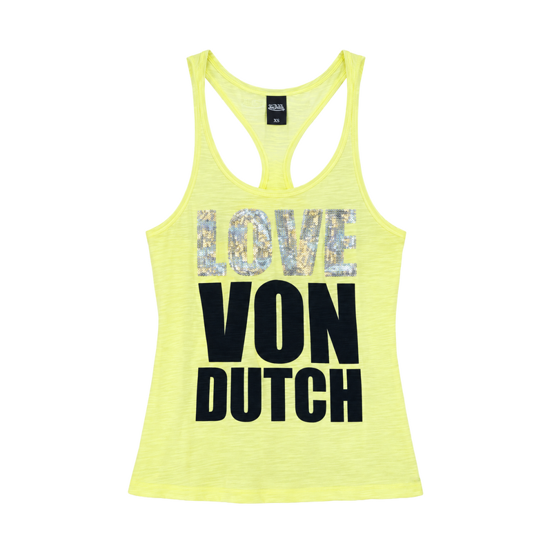LOVE VD RACER BACK TANK