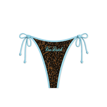 RHINESTONE BIKINI BOTTOM - NAVY