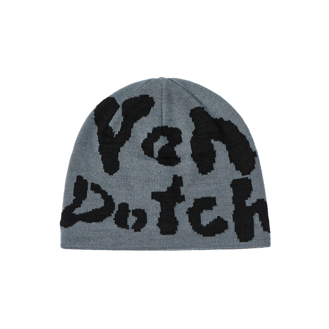 Safari Cheetah Beanie - Grey