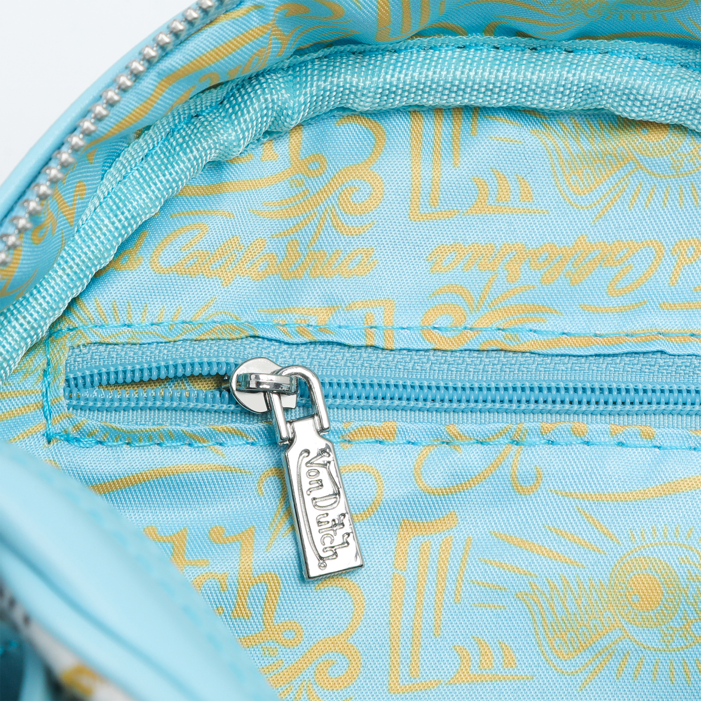 Plaid & Blue Bowling Bag