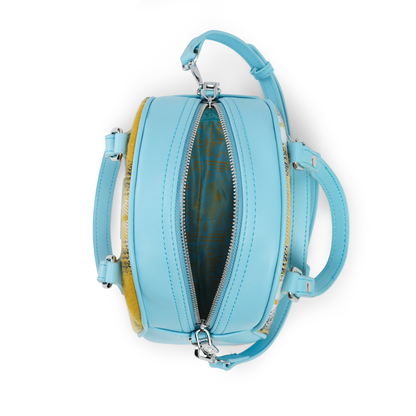 Plaid & Blue Bowling Bag