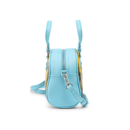 Plaid & Blue Bowling Bag