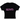 Von Dutch Black and Pink Retro Rhinestone Baby Tee