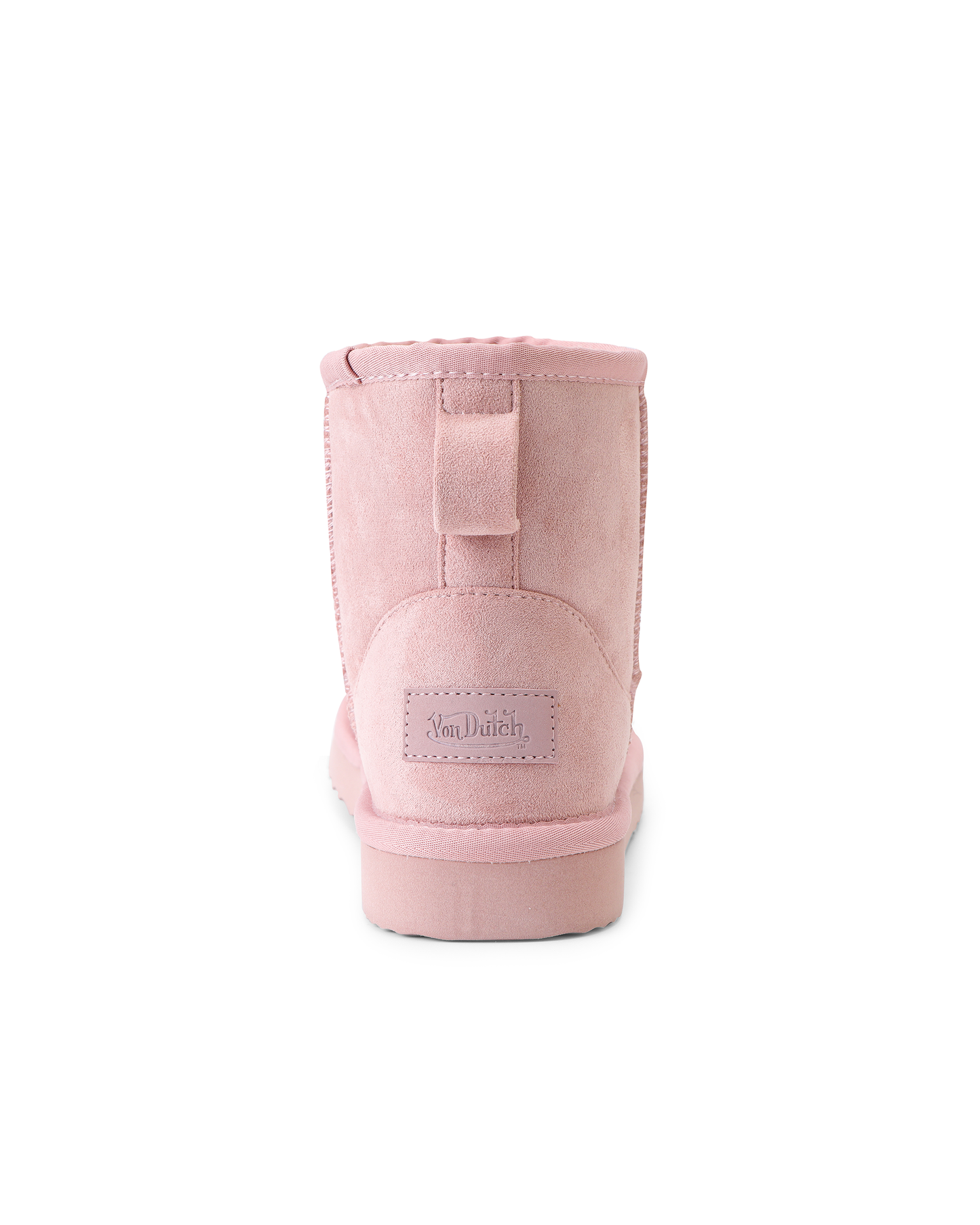 RHINESTONE SHEARLING BOOT - PINK