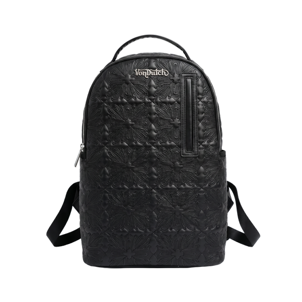 Large Black Chopper Backpack