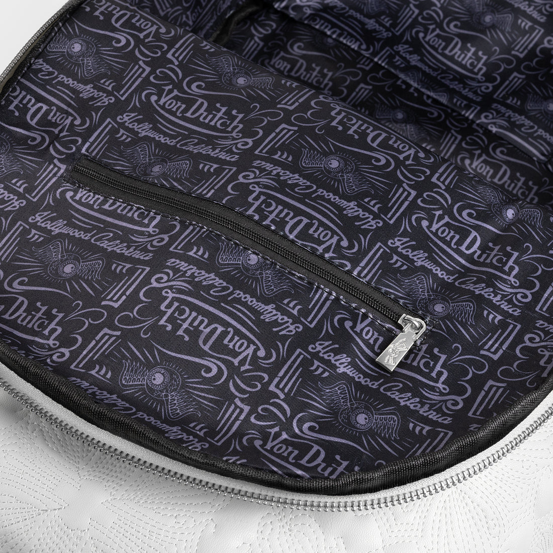 Large White Chopper Backpack — image 6