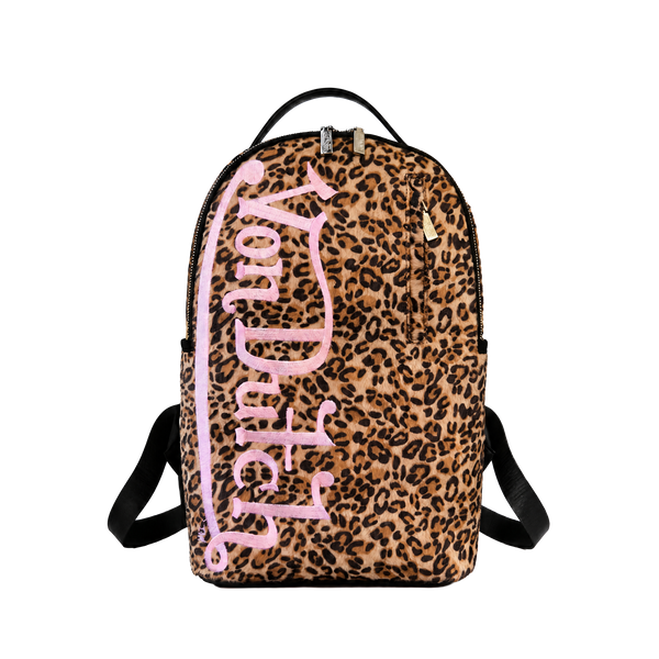 Large Sized Cheetah Print Backpack