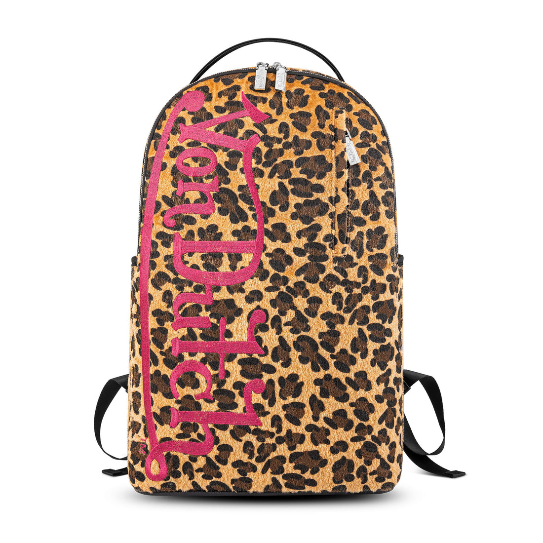 Large Sized Leopard Print Backpack — image 1