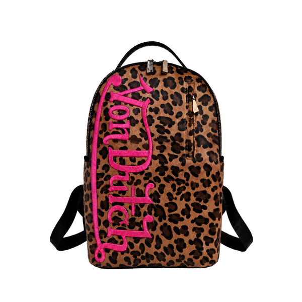 Large Sized Leopard Print Backpack – Von Dutch display picture 3