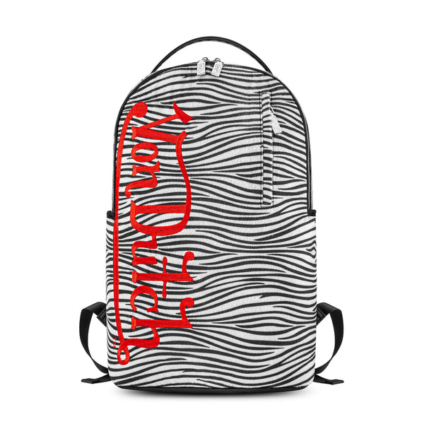 (PRE-ORDER)Large Sized Zebra Print Backpack