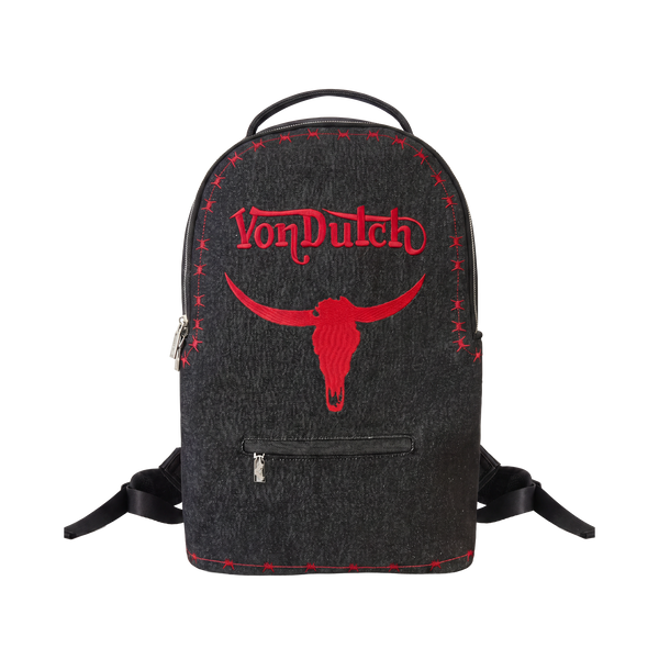 Large Sized Crimson Bull Backpack