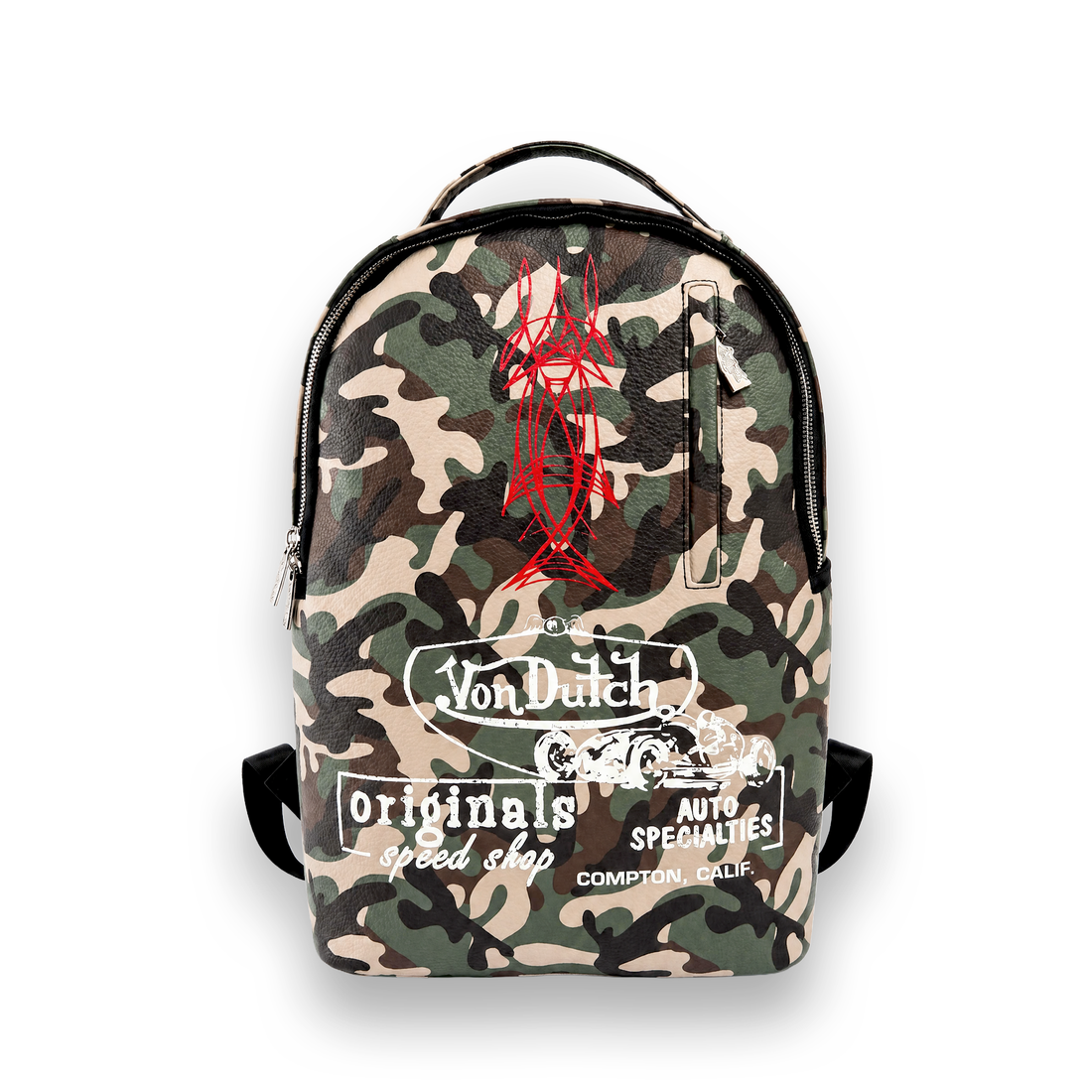 Medium Sized Camo Speedshop Backpack — image 1