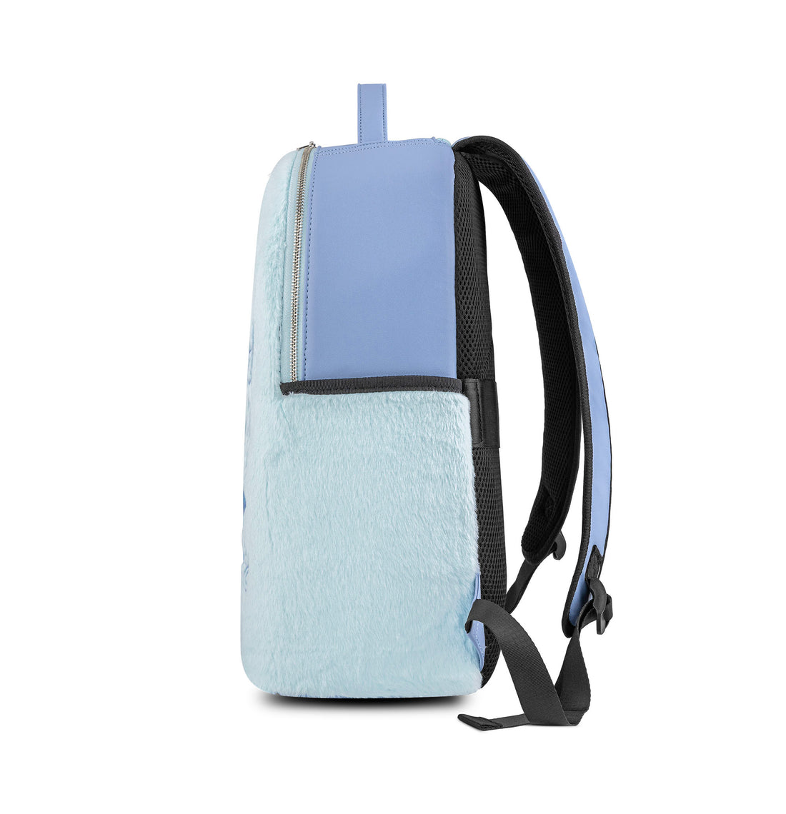 Blue Aqua Rose Medium Sized Backpack — image 3