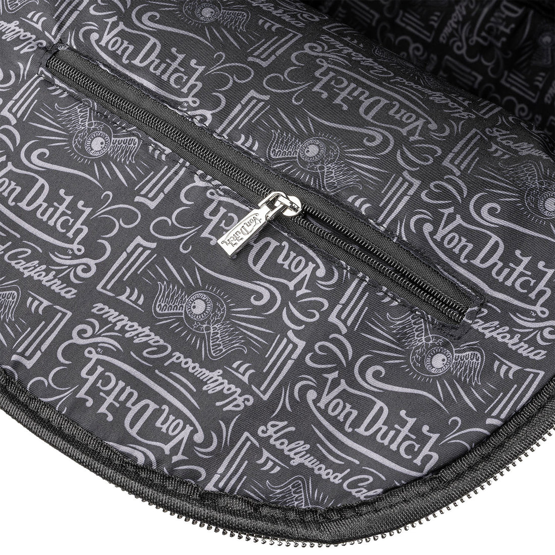 Blue Aqua Rose Medium Sized Backpack — image 6