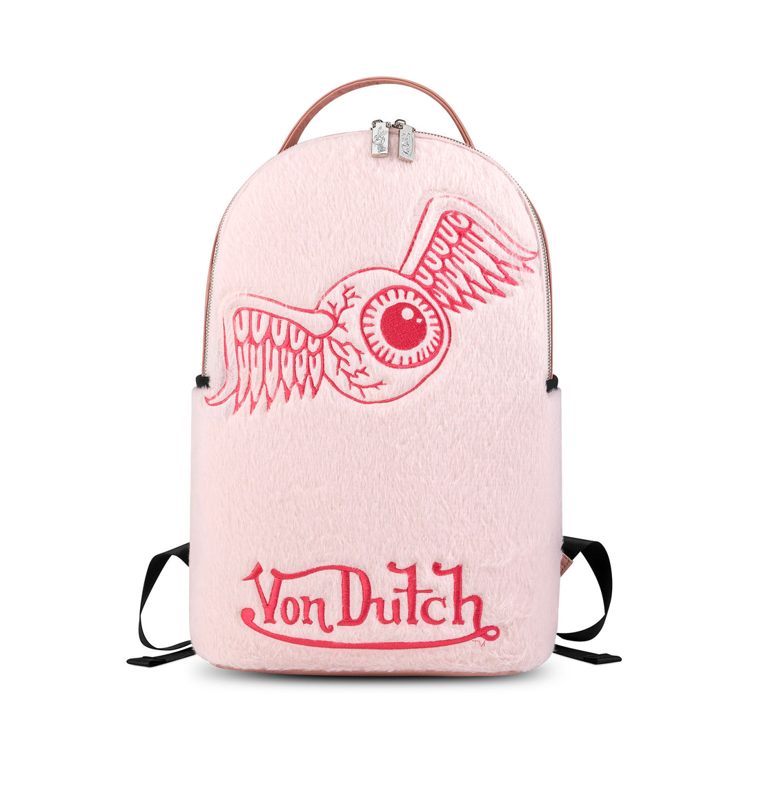 Pink Flying Eye Medium Sized Backpack — image 1