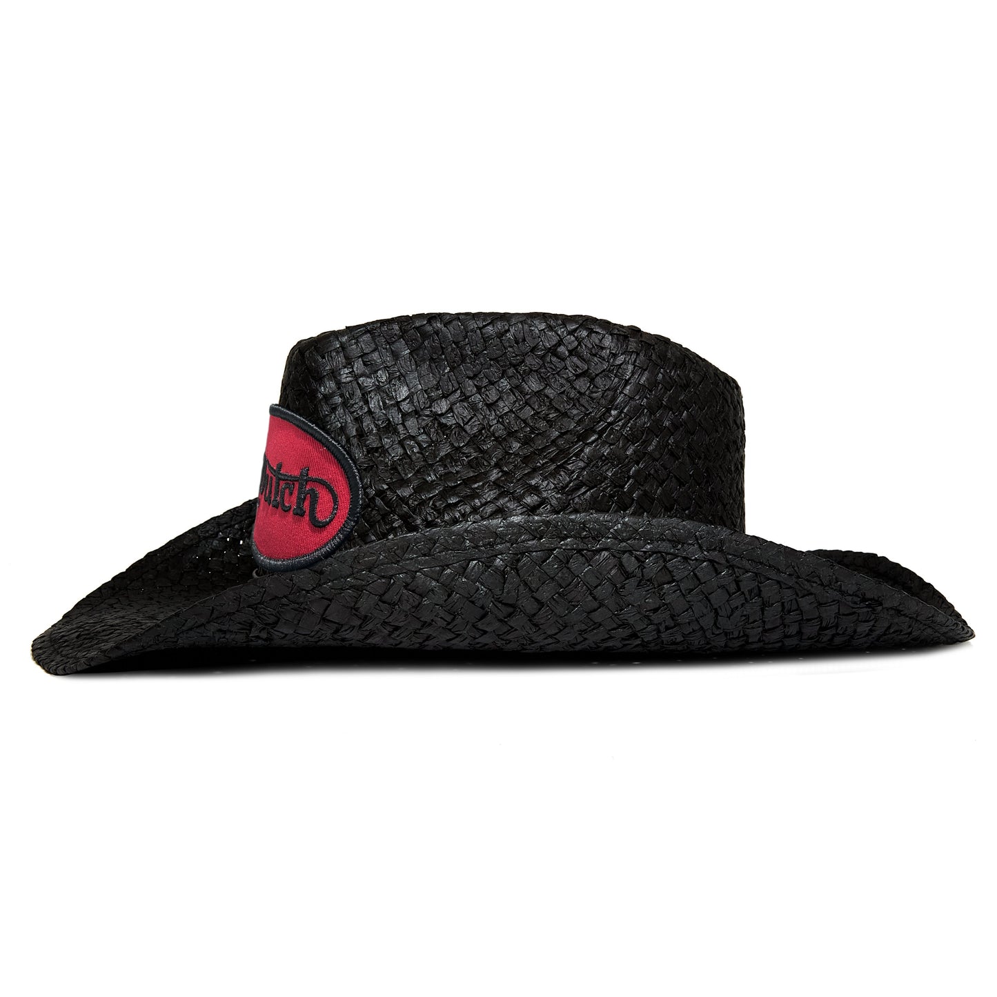 Black & Red Vintage Ranch Cowboy Hat