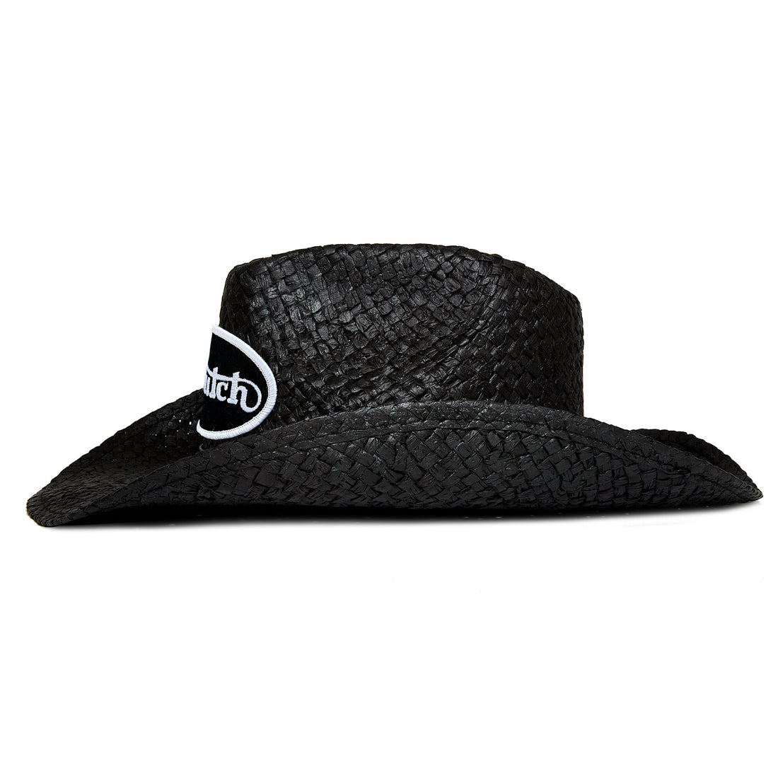 Black & White Vintage Ranch Cowboy Hat
