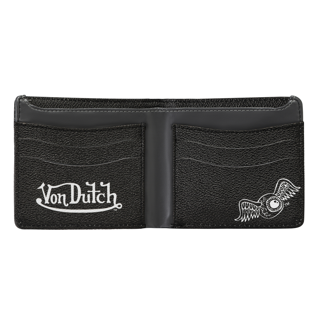 Classic Logo Bi-fold Wallet - Black