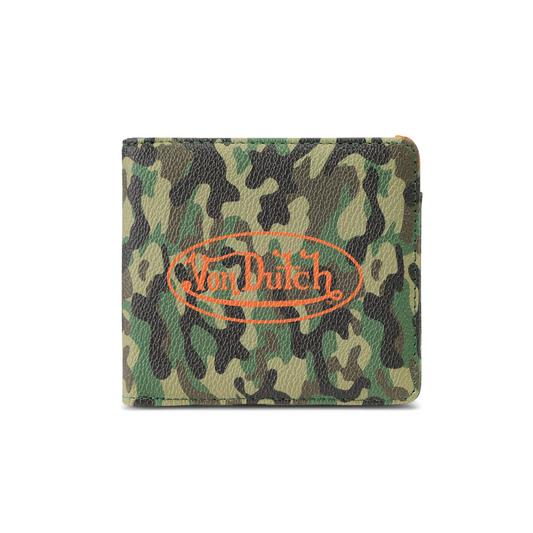 Classic Logo Bi-fold Wallet - Camo