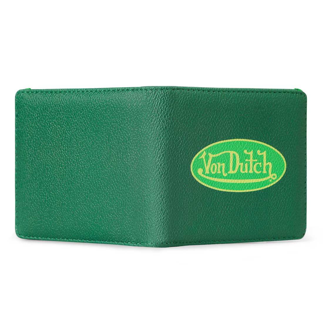 Classic Logo Bi-fold Wallet - Green — image 2