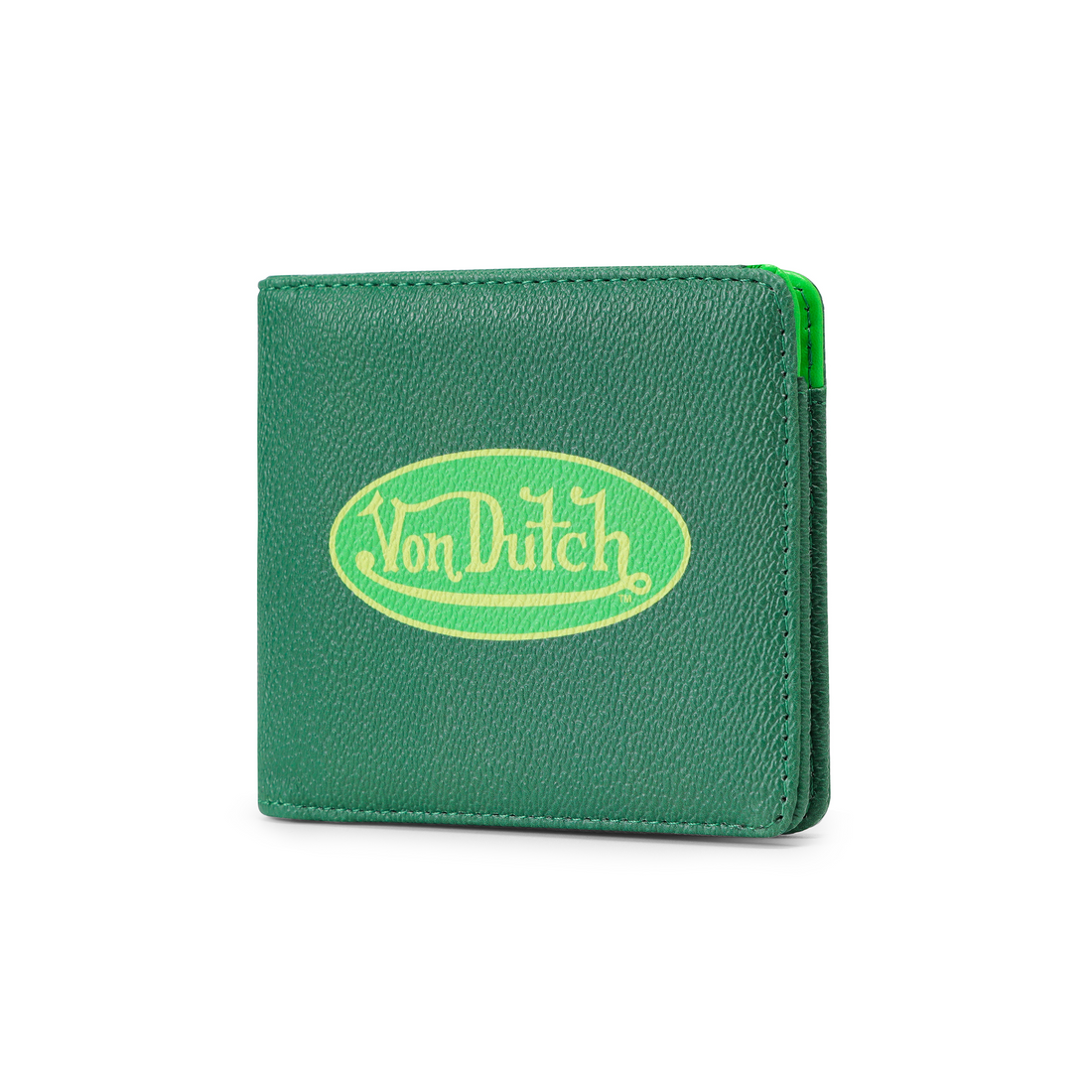 Classic Logo Bi-fold Wallet - Green — image 4