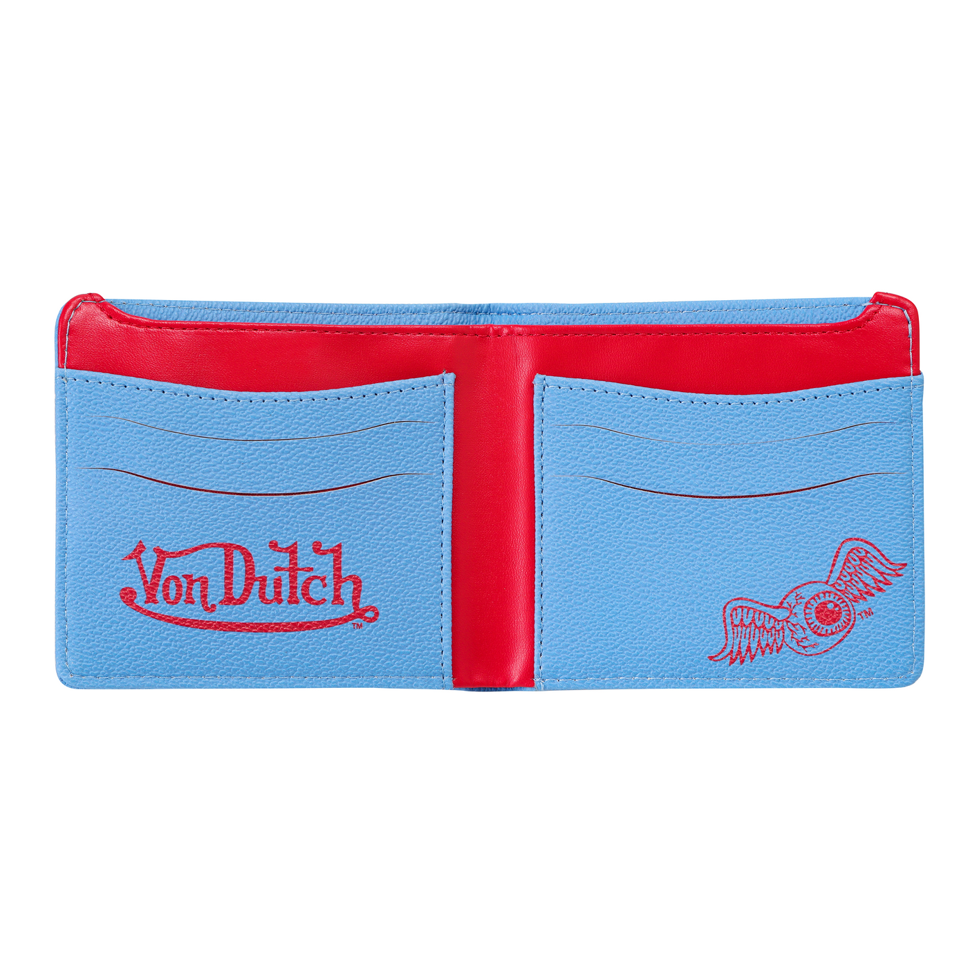 Von Dutch Script Bi-fold Wallet