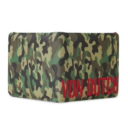 Camo Overprint Bi-fold Wallet