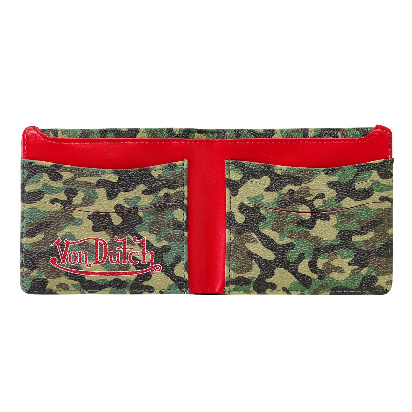 Camo Overprint Bi-fold Wallet