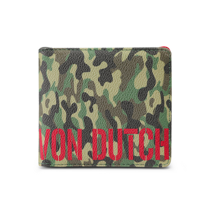 Camo Overprint Bi-fold Wallet