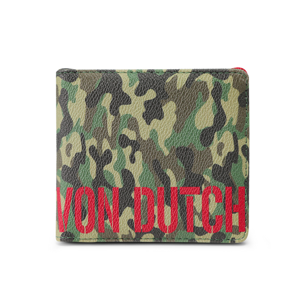 Camo Overprint Bi-fold Wallet