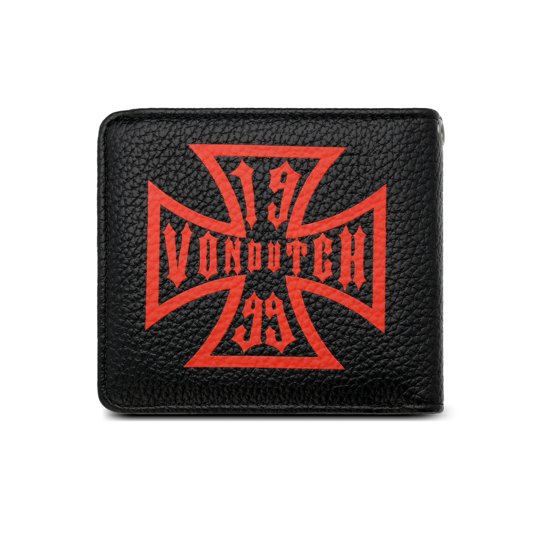 Embossed Chopper Chain Ready Bi-fold Wallet — image 1