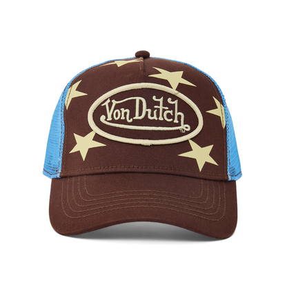Burgundy Americana Trucker Hat