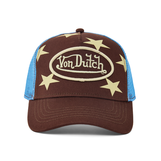 Burgundy Americana Trucker Hat