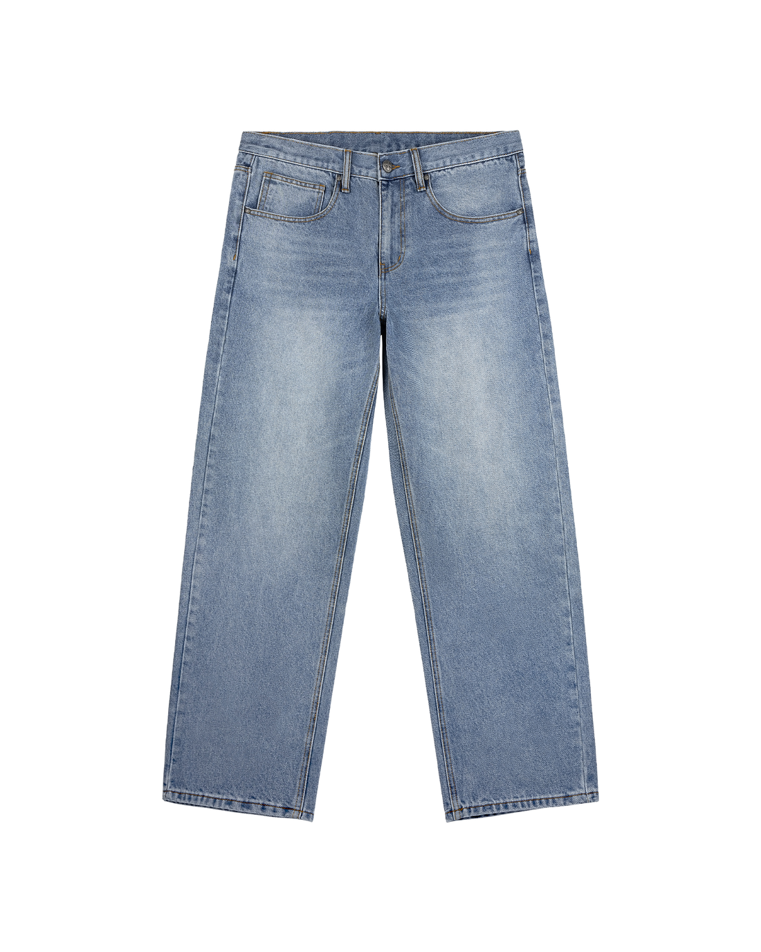 LIGHT BLUE HIGHWAY BAGGY JEANS — image 1