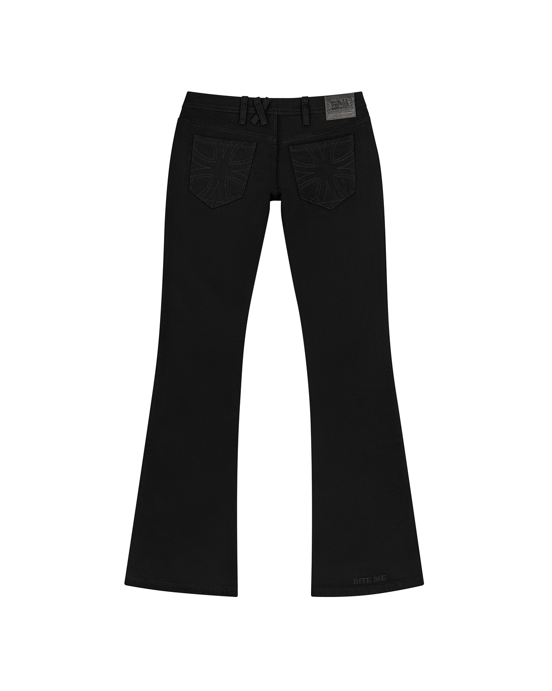 BLACK GOGO BOOTCUT JEANS — image 2
