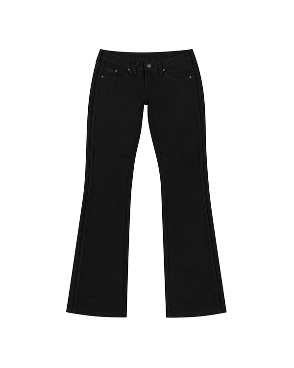 BLACK GOGO BOOTCUT JEANS