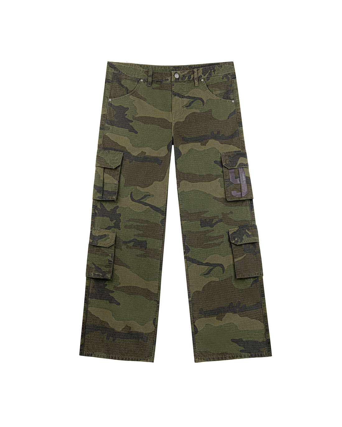 CAMO RIPSTOP CARGO JEANS — image 1