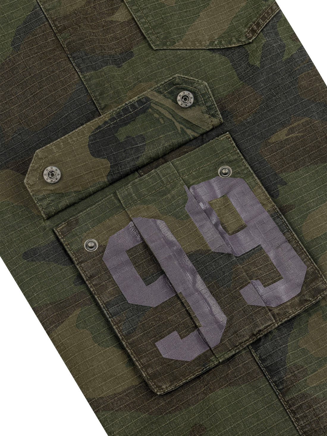 CAMO RIPSTOP CARGO JEANS — image 9
