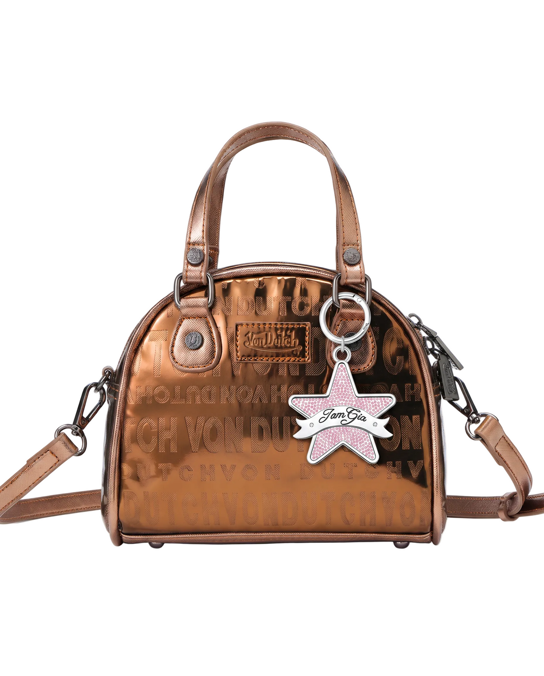 I.AM.GIA X VON DUTCH STAR KEYCHAIN - PINK — image 3