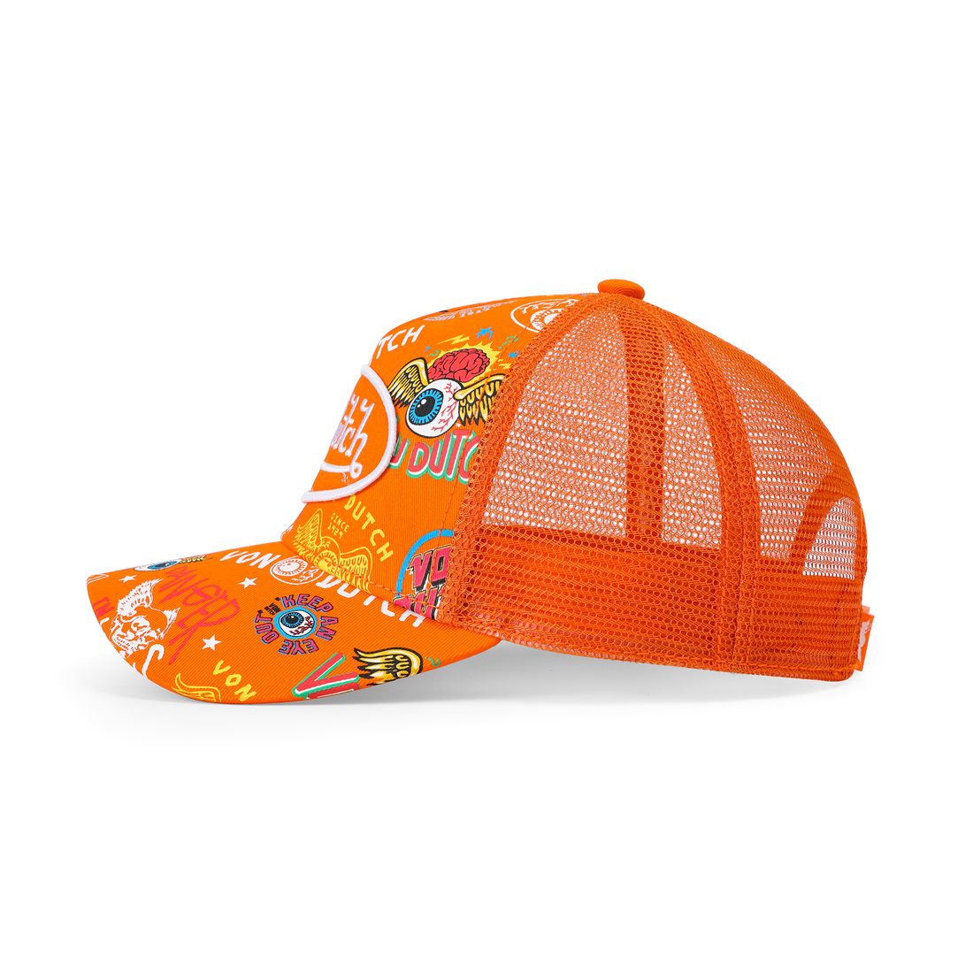 Kids Classic Trucker Hat - Orange