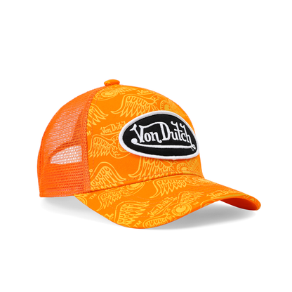 Kids Classic Trucker Hat - Orange ISPY